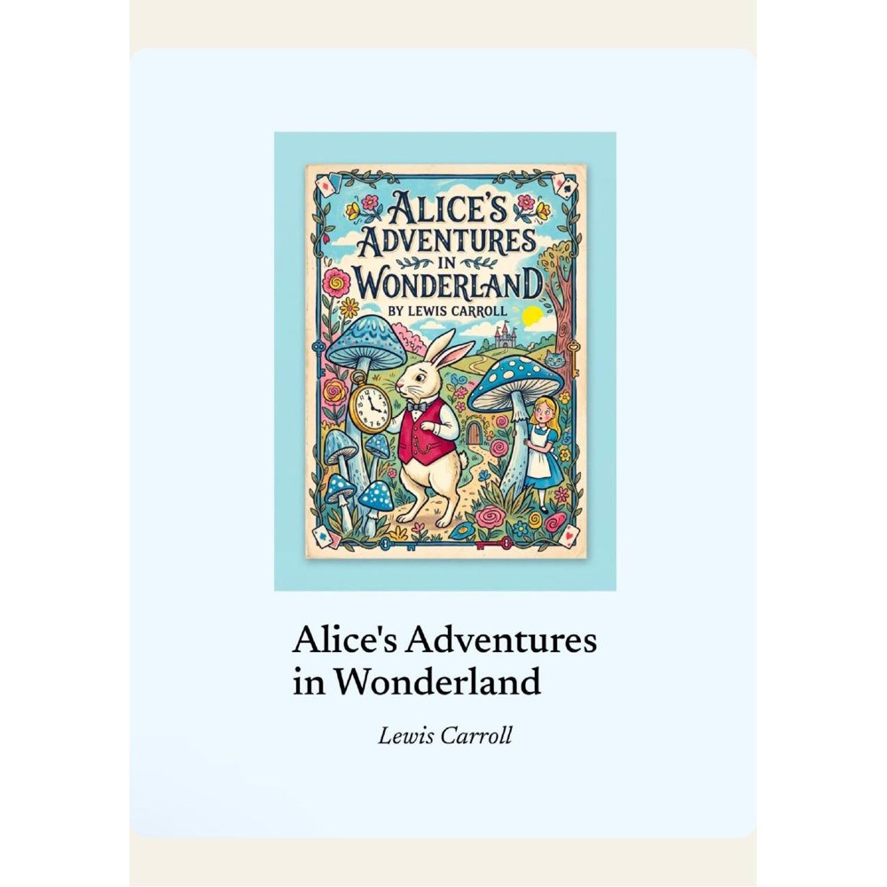 Alice’s Adventures in Wonderland cover