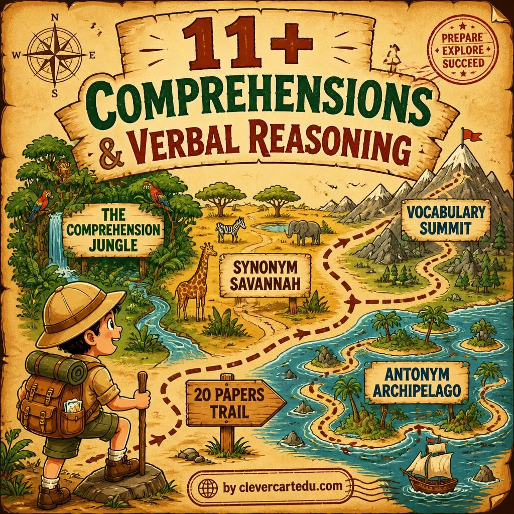 11+ Comprehensions & Verbal Reasoning cover