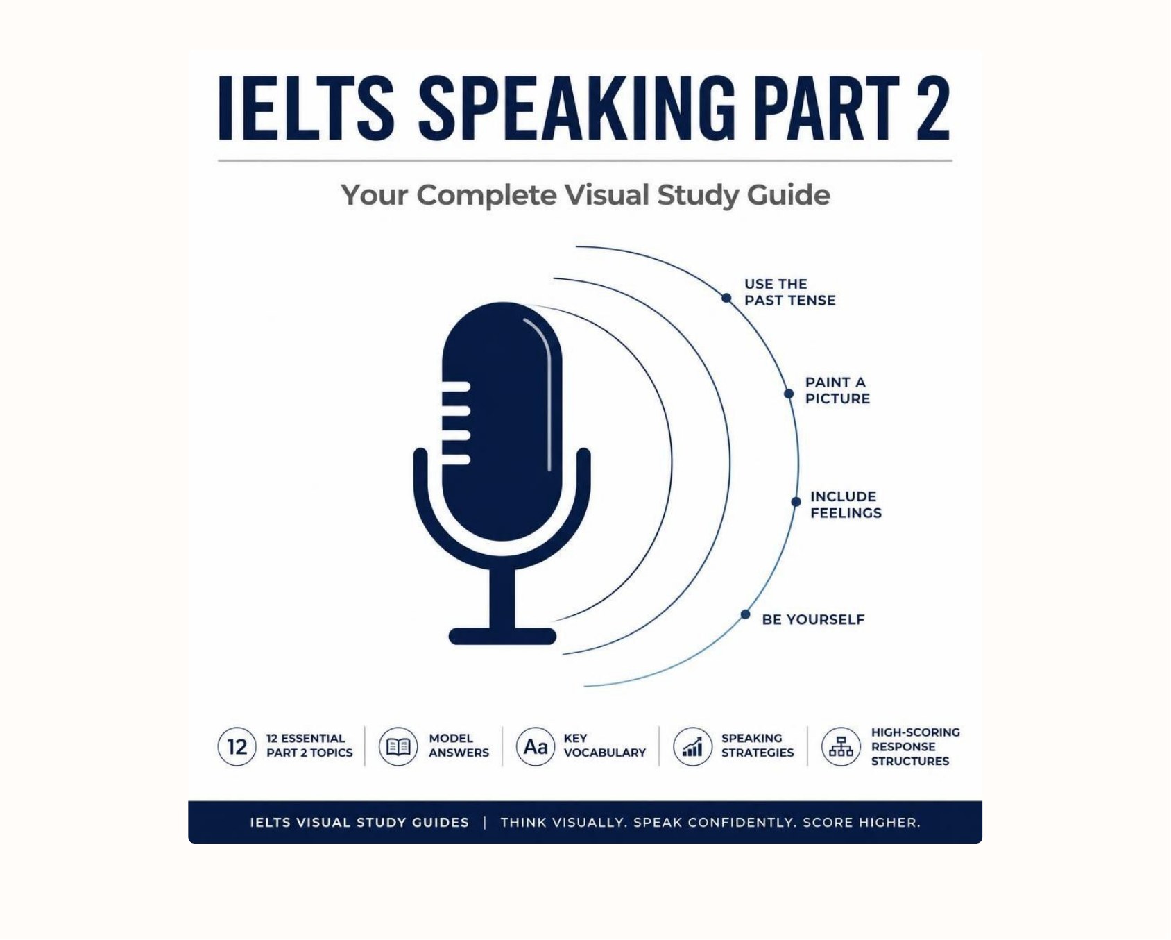IELTS Speaking Part 2 — Your Complete Visual Study Guide cover