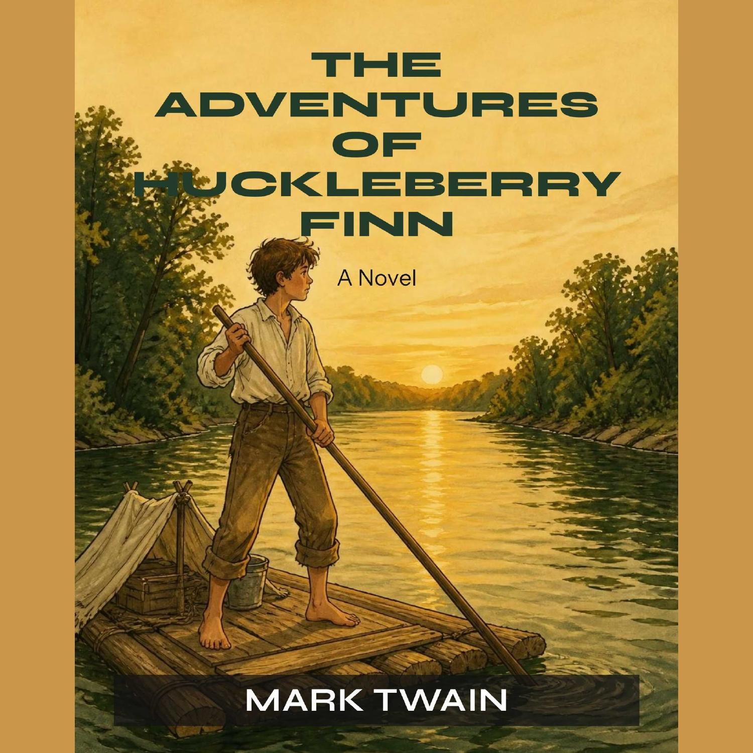 The Adventures of Huckleberry Finn cover