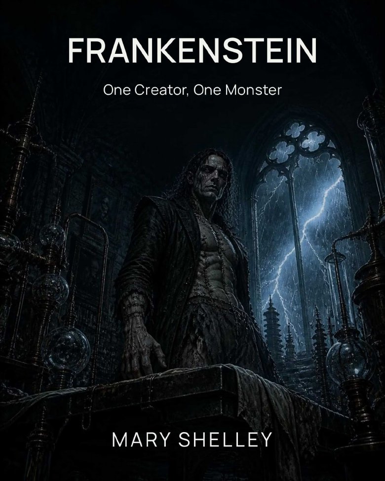 Frankenstein: One Creator, One Monster cover