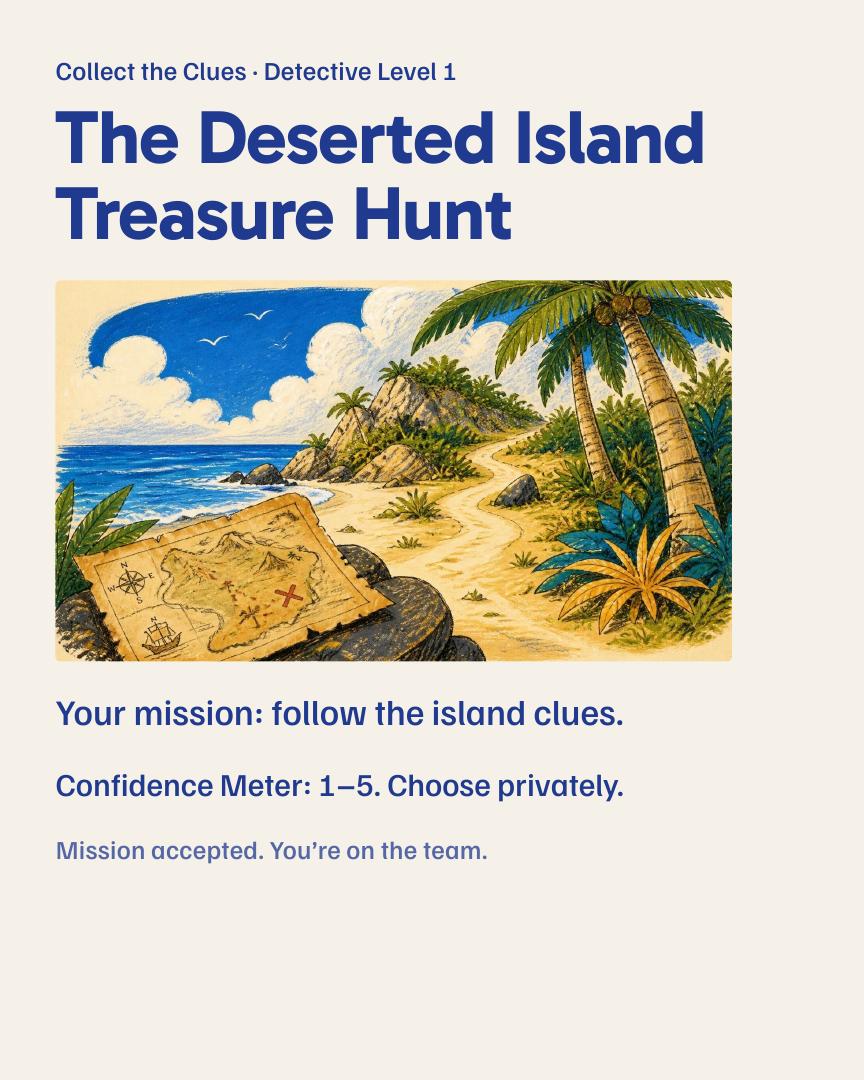 The Deserted Island Treasure Hunt cover