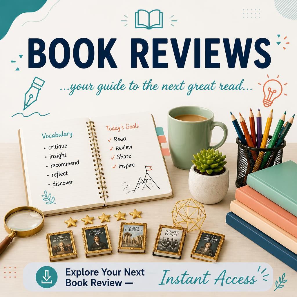 Book Reviews lessons — Your guide to the next great read