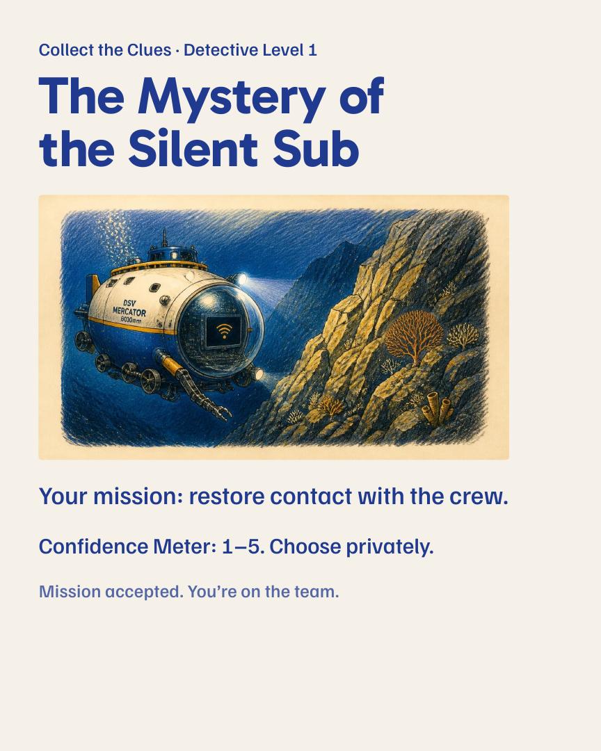The Mystery of the Silent Sub cover