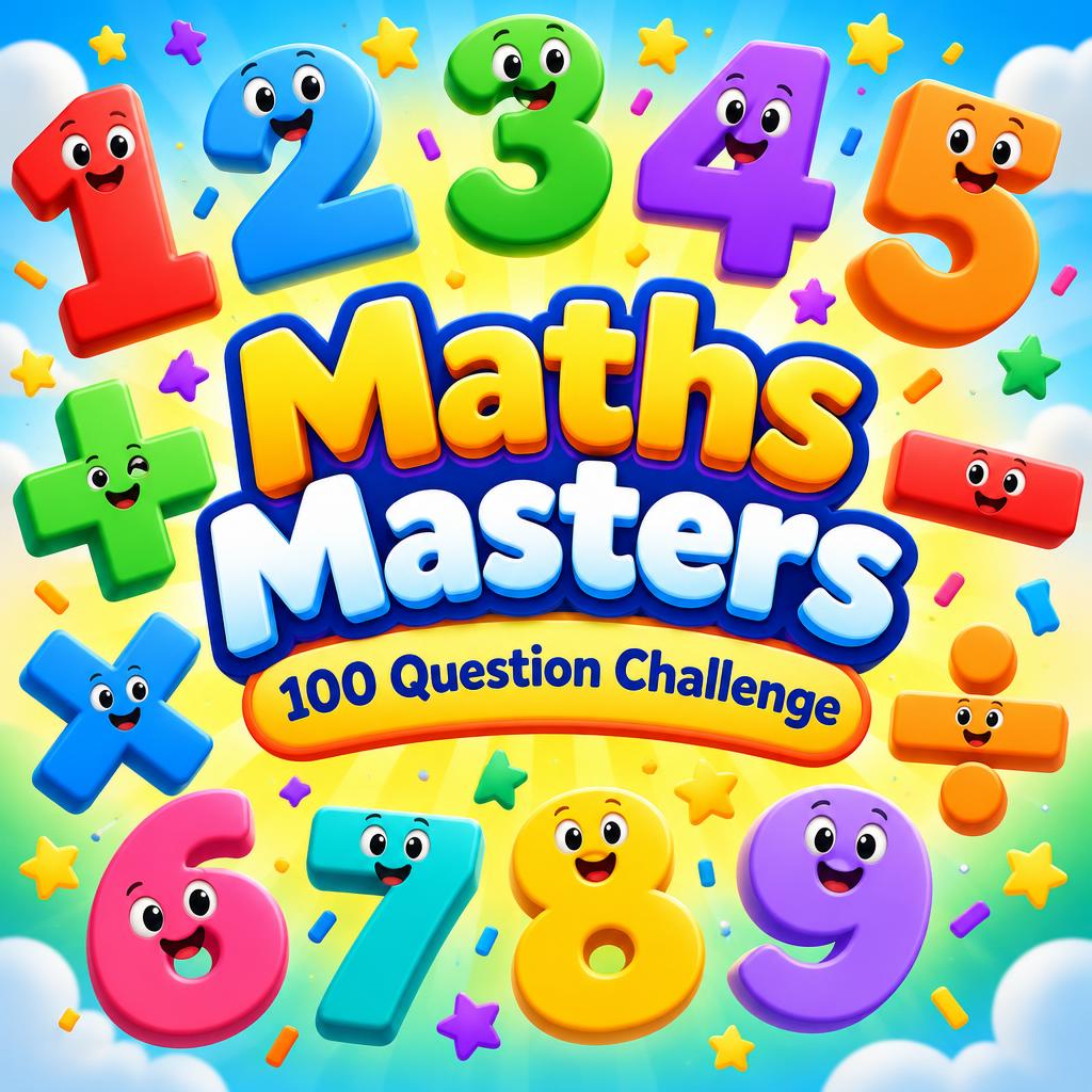 Maths Masters: The 100 Question Challenge cover