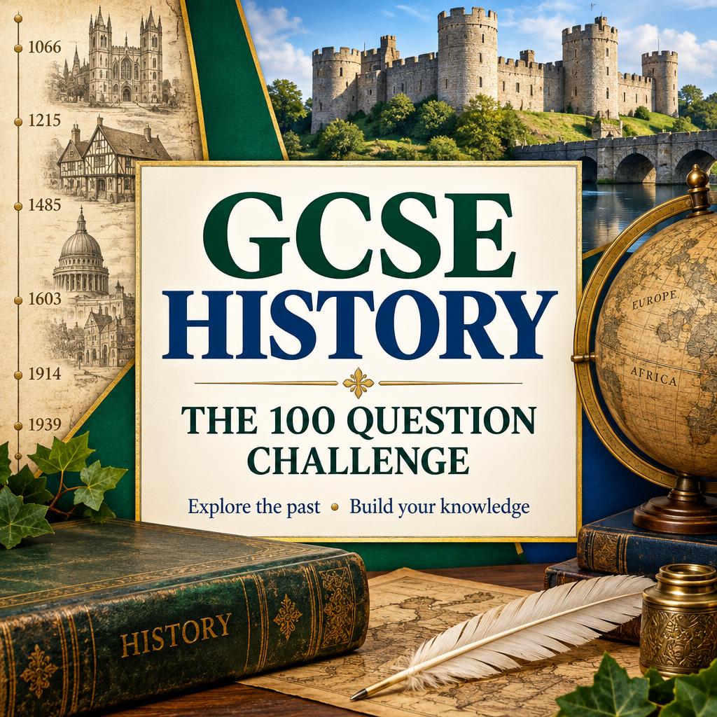 GCSE History — The 100 Question Challenge cover