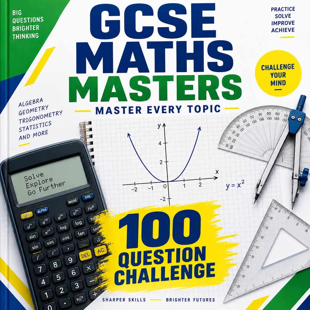 Maths Masters: GCSE — The 100 Question Challenge cover